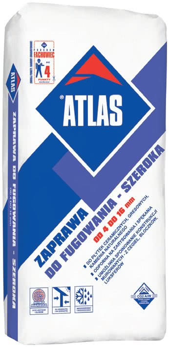 Zaprawa do fugowania ATLAS SZEROKA (4-16 mm)