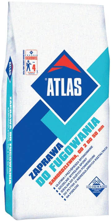 Samorozlewna zaprawa do fugowania ATLAS (2-50 mm)