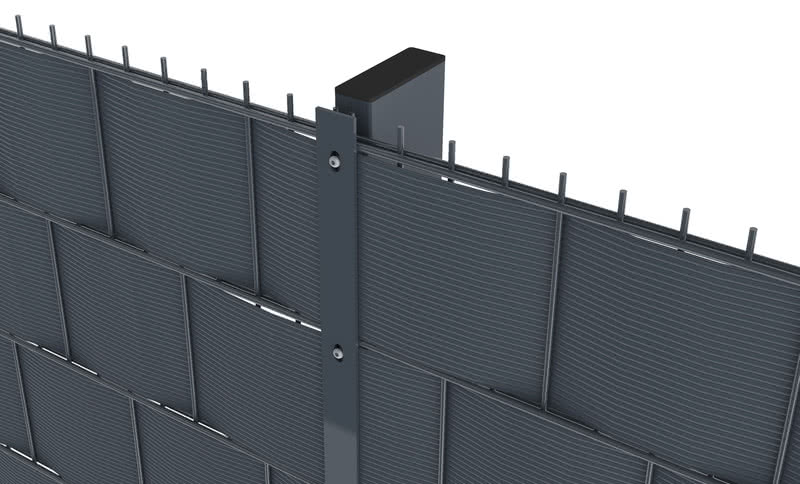 Przesłony Screeno Wave jeszcze bezpieczniejsze dzięki słupom F-Lox Super