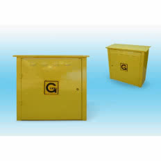 Skrzynki i drzwiczki metalowe do gazu