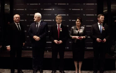 Prestiżowe odznaczenia w firmie WIŚNIOWSKI