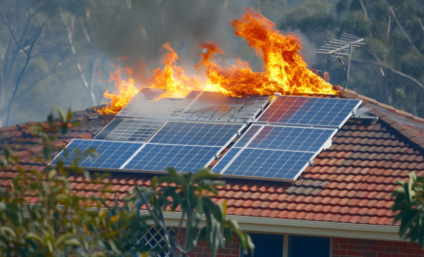 Pożary fotowoltaiki w Polsce. Główną przyczyną jest błędny montaż!