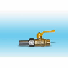 Zawory sferyczne z półśrubunkami