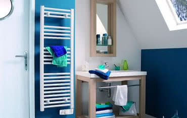 Grzejniki łazienkowe z inoxu wypełnione fluidem