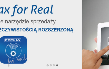 Darmowa aplikacja z Rzeczywistością Rozszerzoną "Fermax for Real"