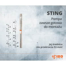 Pompa głębinowa 2" Sting-0,37