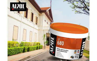 AF 680 - farba nanosilikonowa chroniąca elewację przed słońcem