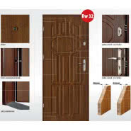 Drzwi wewnętrzne wejściowe o Rw 32 dB