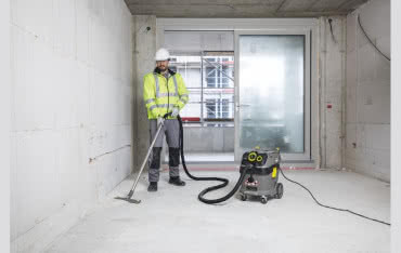 Odkurzacze NT Tact marki Kärcher dla branży budowlanej i remontowej