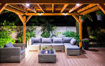 Złącza do drewnianej architektury ogrodowej