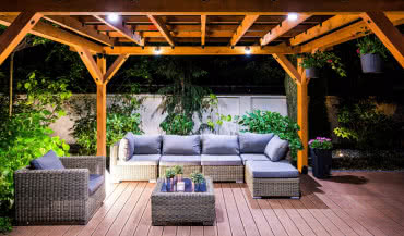 Złącza do drewnianej architektury ogrodowej