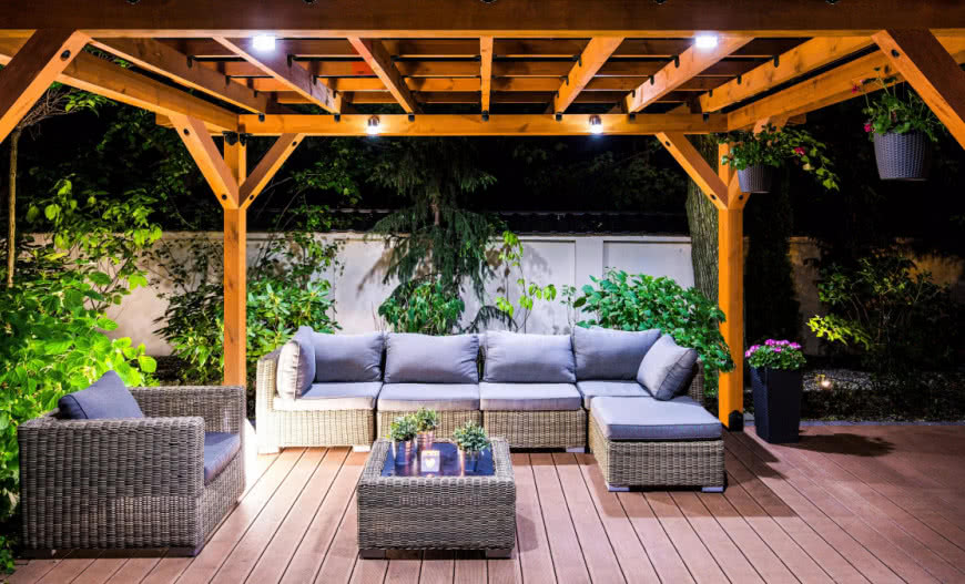 Złącza do drewnianej architektury ogrodowej