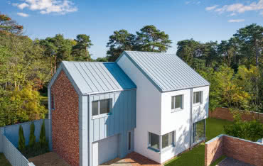 Elewacja ze stali - jaki kolor wybrać dla domu?