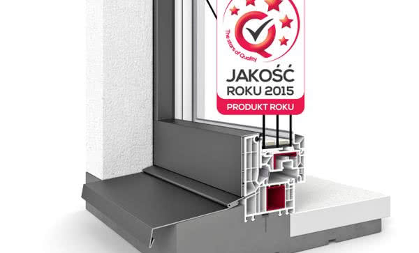 Vetrex uhonorowany tytułem "Jakość Roku 2015" za system V82 Modern Design