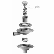 Wpusty podłogowe z piłeczką antyzapachową