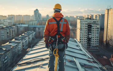 Bezpieczeństwo na stromym dachu – sprawdź zestawy asekuracyjne PROTEKT ROOFER