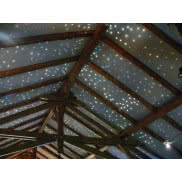 Zestaw światłowodowy Planetoidy gwieździste niebo