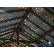 Zestaw światłowodowy Planetoidy gwieździste niebo