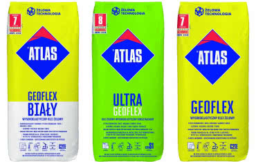 Zastosowanie klejów ATLAS GEOFLEX