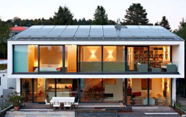 Wykorzystanie instalacji solarnych Schüco