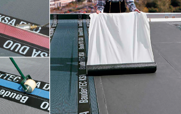 Samoprzylepny system do klejenia na zimno - BauderTEC