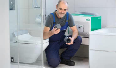 Komfort pracy, kompaktowe kształty i łatwa instalacja - tylko z Wilo-HiDrainlift & Wilo-HiSewlift