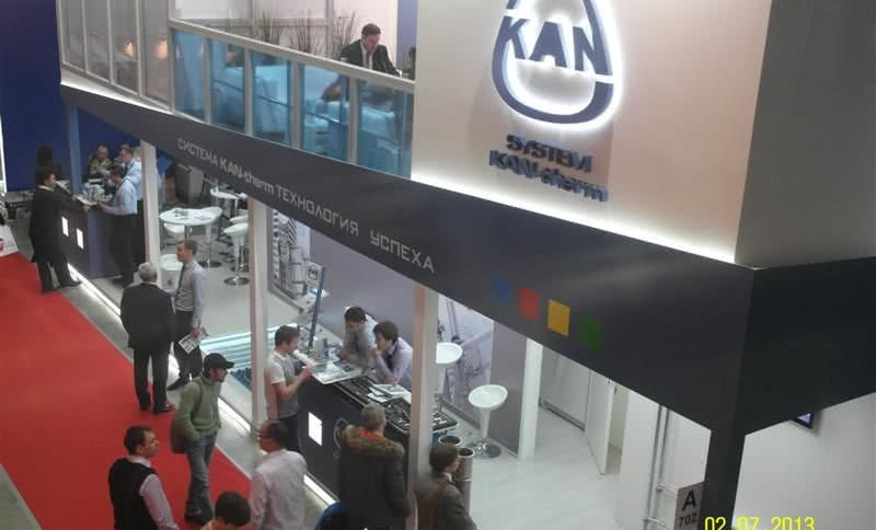 Instalacje KAN na targach Aqua Therm w Moskwie
