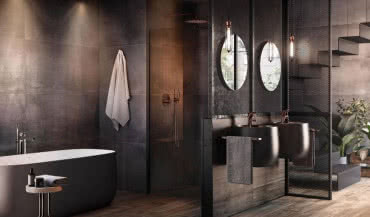 Armatura łazienkowa w kolorze różowego złota. Nowość od Roca