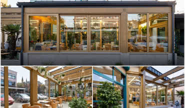 Czas na kawę przy oknach WIŚNIOWSKI