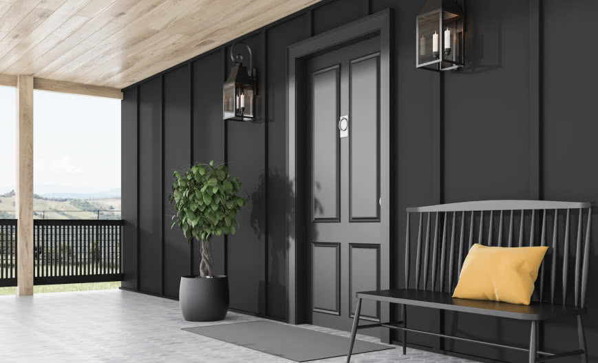Aranżacja nowego domu - jak dobrać drzwi do elewacji?