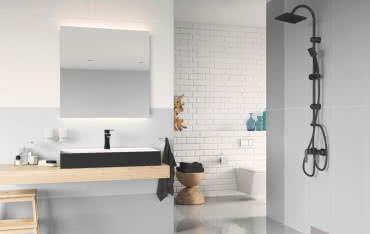 Nowoczesne baterie do natrysku marki FERRO