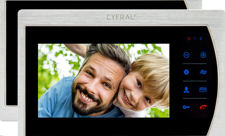 Domofon w telefonie – wideomonitor V-7 HD w inteligentnym domu