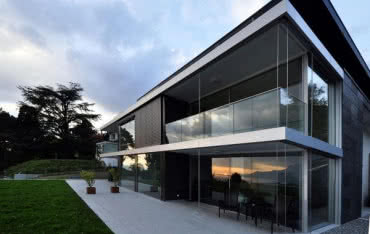 Okna panoramiczne w domach jednorodzinnych