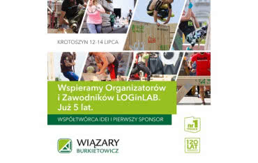 Wiązary Burkietowicz po raz 5. partnerem zawodów sportowych LOGinLAB
