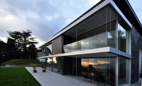 Okna panoramiczne w domach jednorodzinnych