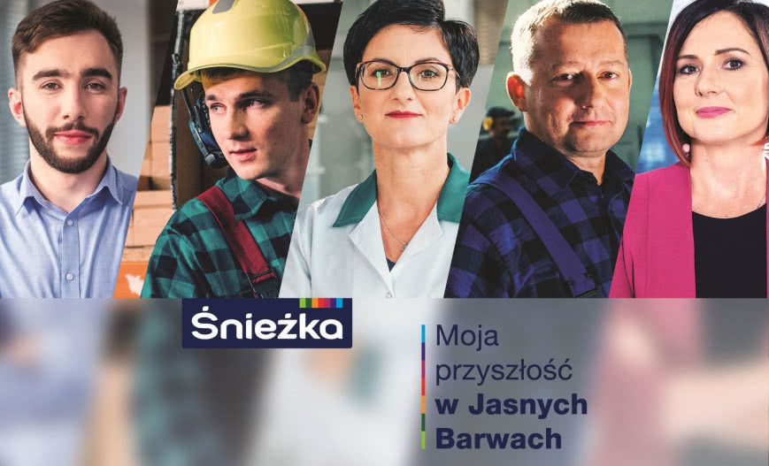 Kampania "Moja przyszłość w Jasnych Barwach" Śnieżki