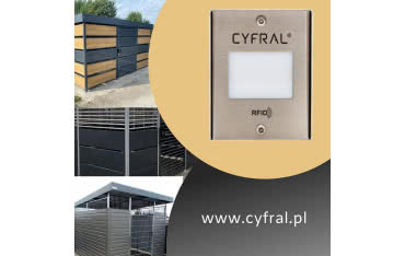 Autonomiczny czytnik kluczy RFID Cyfral - funkcje i zastosowanie