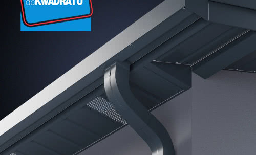 Kwadratowe rynny NIAGARA