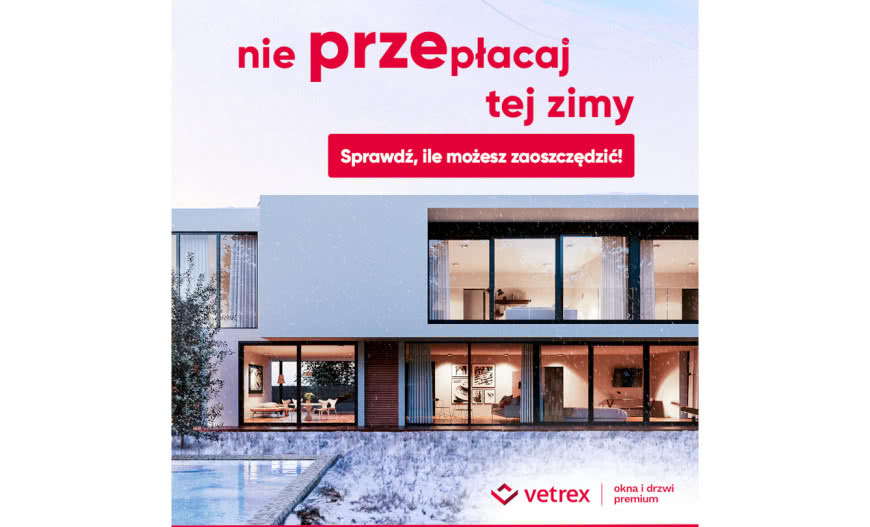 Zimowa promocja na okna i drzwi Vetrex