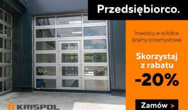 Segmentowe bramy przemysłowe w promocyjnej cenie
