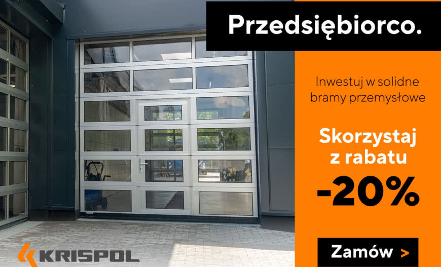 Segmentowe bramy przemysłowe w promocyjnej cenie