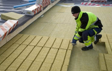 Wełna kamienna PAROC ROS do izolacji dachów płaskich