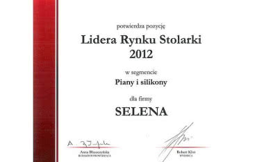 Selena SA liderem Rynku Stolarki Budowlanej 2012