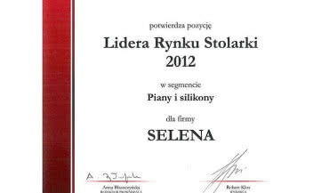 Selena SA liderem Rynku Stolarki Budowlanej 2012