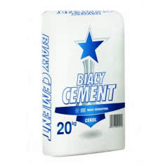 Cekol - cement biały