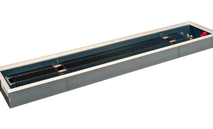 Modułowe grzejniki podłogowe kanałowe REGULUS-system FRACTAL - CANAL nagrodzone Złotym Medalem MTP