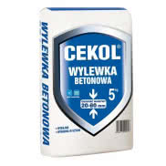 Cekol - wylewka betonowa