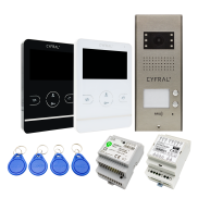 Zestaw domofonowy COSMO Video V2 z monitorem CYFRAL V-4