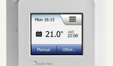 Nowy wymiar regulacji temperatury - dotykowy Regulator Temperatury ELEKTRA OCD5!