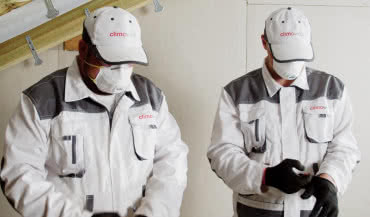 Praca z wełną mineralną climowool - zasady BHP